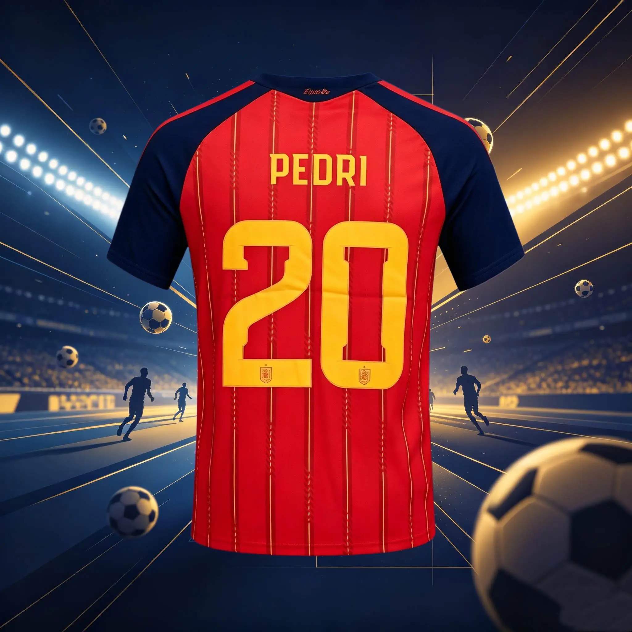 2026 Spain 19# Lamine Yamal Home Red and Away Beige Soccer Jersey 20# Pedri Long Sleeve and Short Sleeve Jersey