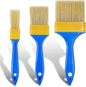 3 Pack Paint Brushes - Ideal for Priming, Painting, Varnishing, Wood, Walls, and More