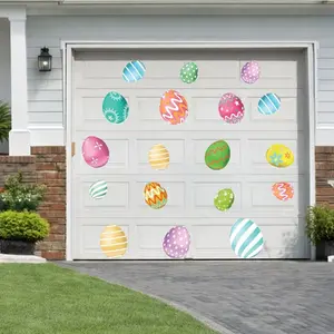 VictoryStore Easter Egg Garage Door Magnets - Waterproof, UV-Safe Print Metal Home Decor, DIY Refrigerator Magnet, Whimsical Home Supply, Water Proof