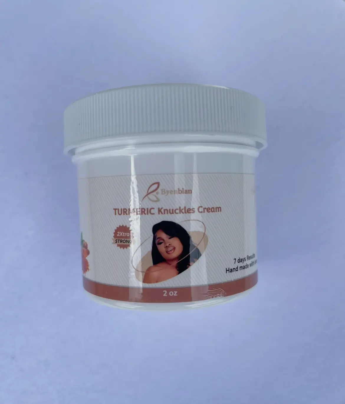 Byenblan 2oz Turmeric Knuckle Cream - Hydrating Moisturizer for Beauty & Personal Care, Bath & Body Needs