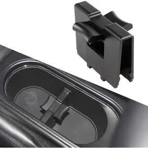 Cup Holder Divider Compatible with Subaru Forester 2014 2015 2016 2017 2018 2019 Year, 92118AJ000 92118AJ001 black