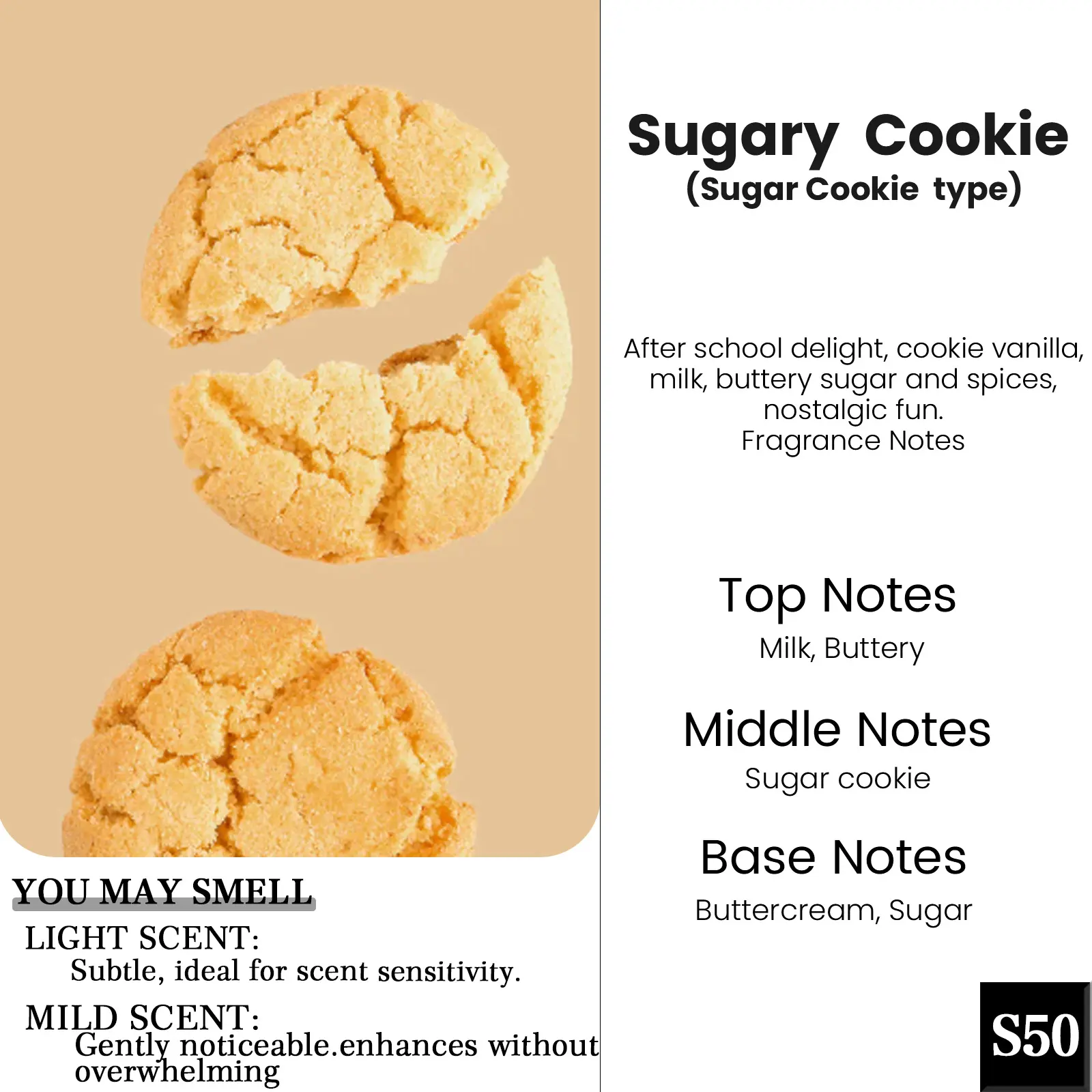 S50-Sugary Cookie (Sugar Cookie Type)