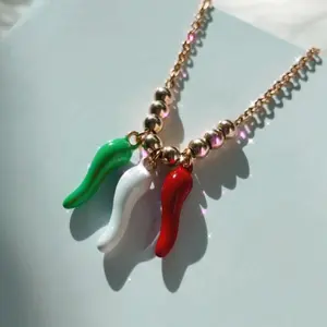 Triple Cornicello Malocchio Necklace