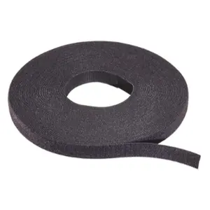 1/2" 50' Black Velcro Style Rip Tie