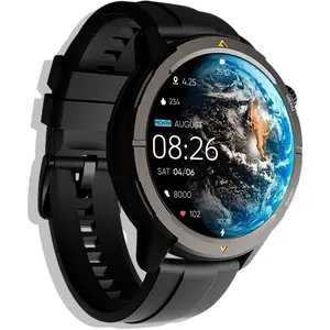 AGM Legion Rugged Men's Wristwatch - 5ATM Waterproof, Shockproof, Impact-Resistant Wearable, 100+ Sports Modes, Bluetooth Calling, Compass, Barometer, Altimeter, Music Control, Hiking Companion