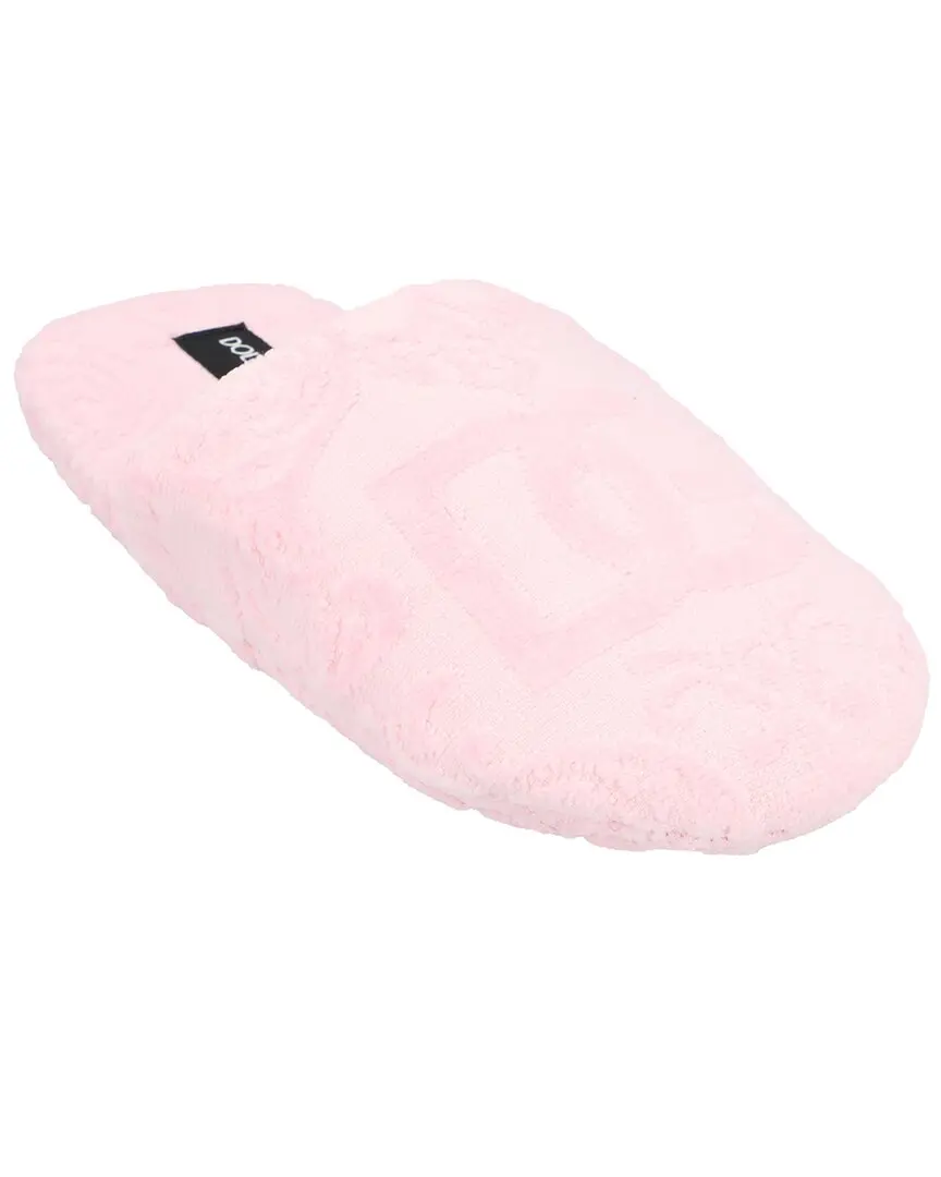 Dolce & Gabbana Jacquard Cotton Terry Slippers