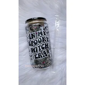 Spooky Era Snowglobe Libbey Glass
