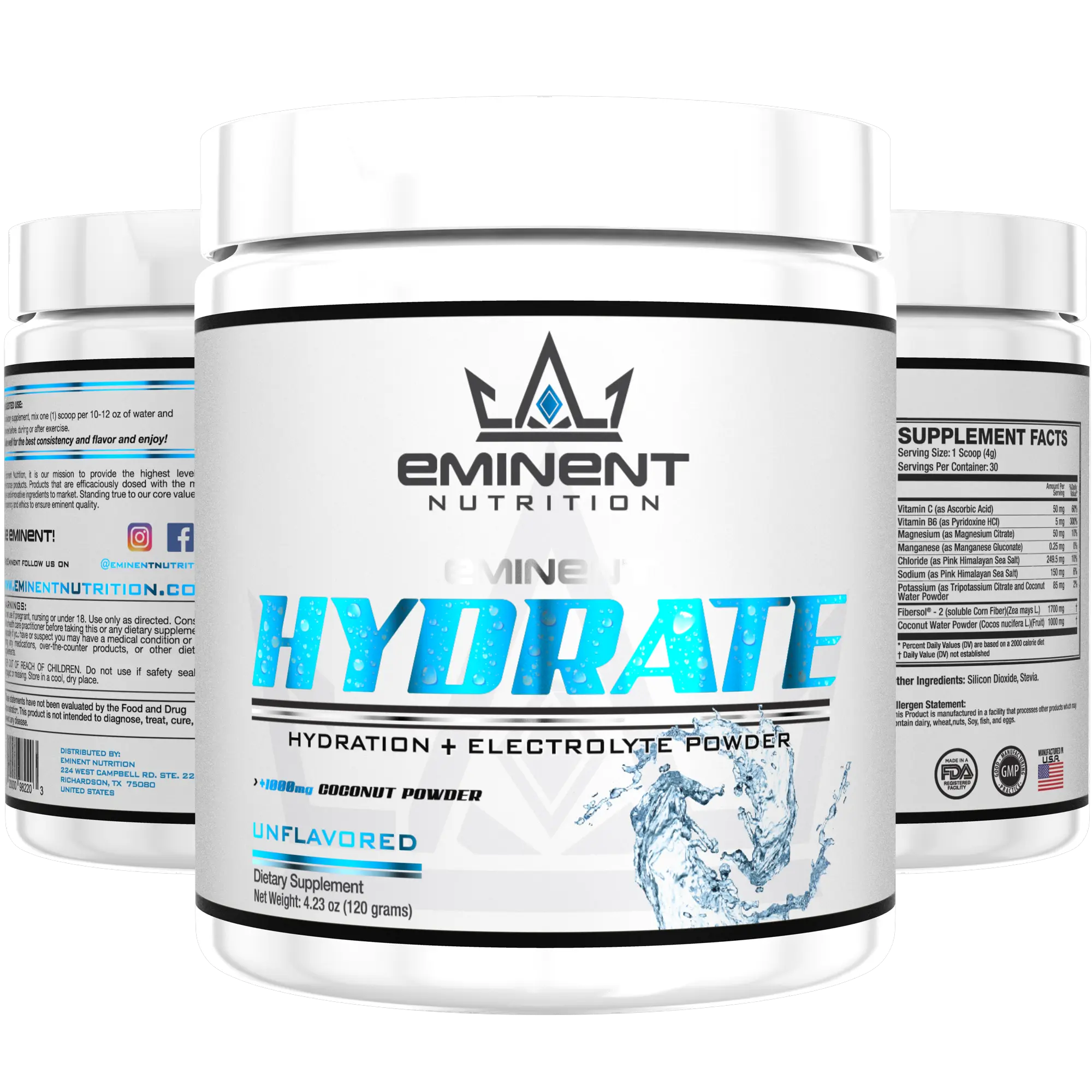 Eminent Hydrate | Hydration and Electrolytes
