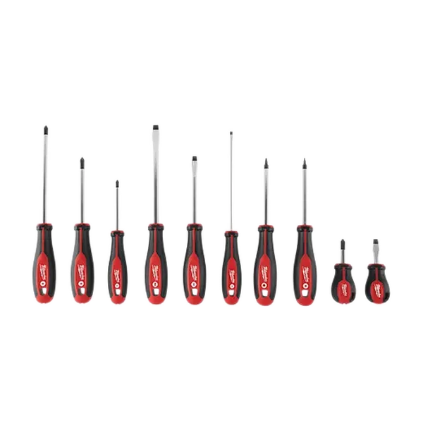 Milwaukee 48-22-2710 10pc Precision Screwdriver Kit, Hand Tool for Tools & Hardware Applications