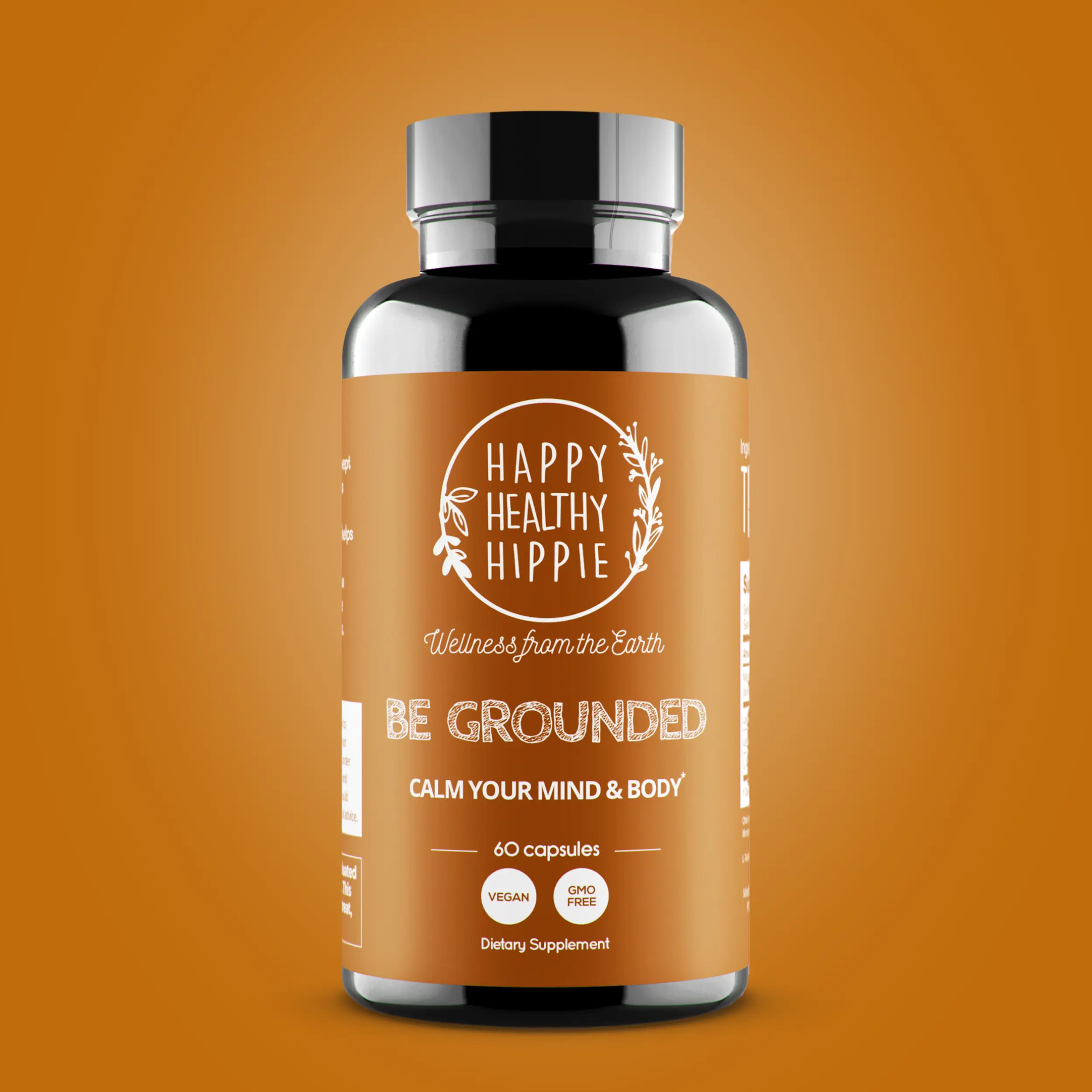 Be Grounded Stress Relief Supplement with Lavender Extract - Calm Your Mind and Body