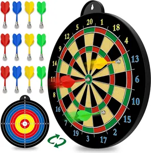 Magnetic Dart Board Set – Includes 12 Safe Magnetic Darts, Fun Indoor Game for Kids Ages 5–12 – Great Party Activity & Gift for Boys