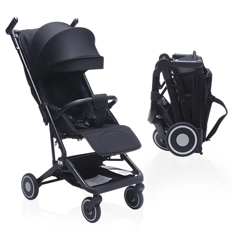 2 in 1 Baby Stroller, One-click Folding,Compact and lightweight stroller, Perfect for Travel, Shopping & DailyWalks,Ergonomic Design, Aluminum Alloy Frame#Summervibes