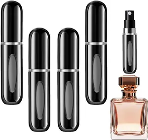 5PCS Cologne Travel Bottle, Perfume Travel Refillable, Perfume Atomizer, Mini Spray Bottle and Small Cologne Sprayer for Daily Use
