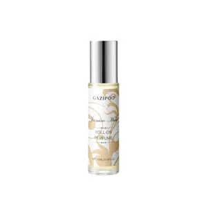 Gazipoo Jasmine Tea Rollerball Perfume, 10ML Mini Bottle, Pocket-Friendly, Fresh Citrus Top Note, Rich Jasmine Middle, Long-Lasting Tea Base