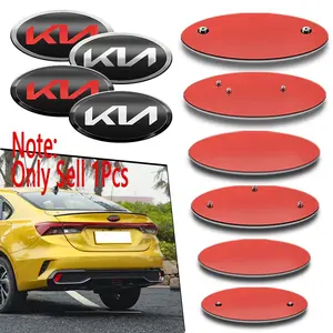 Kia Front Grille Emblem Badge, Durable Metal Sign, Fits New Kia Models, Custom Fit, Easy Installation, High-Quality Car Accessory