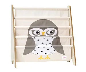 3 Sprouts Kids Book Rack - Space-Saving Bookshelf for Children's Room - Toddler Bookcase Organizer, Book Shelf Ages 3+