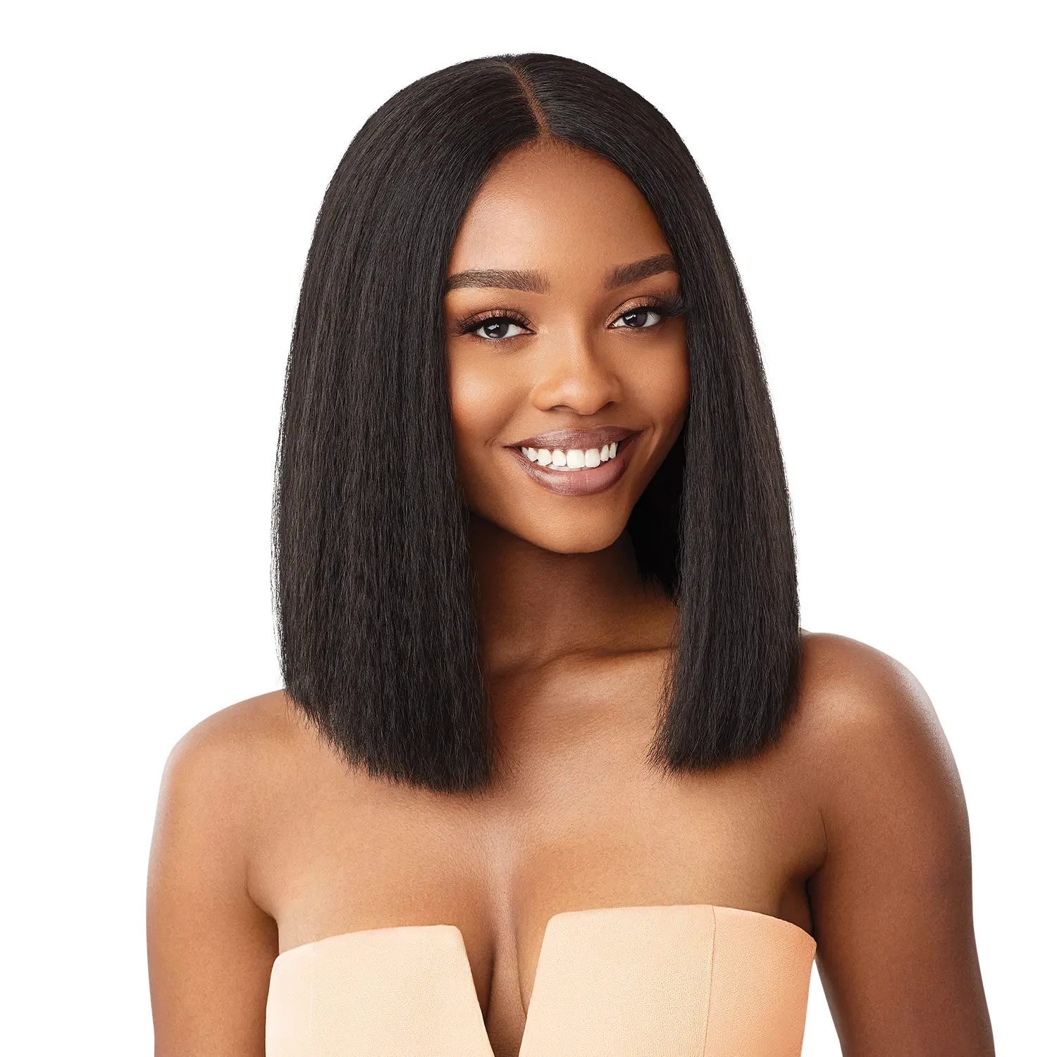 Outre HD Lace Front Wig Lace Parting Annie Bob 12", Lace Front Bobs, Detangling