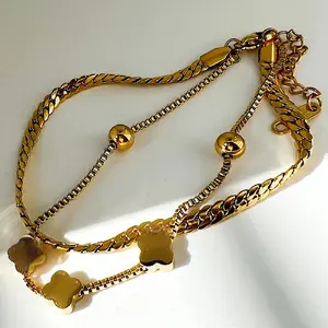 TALA BRAIDED FLOWER BRACELET