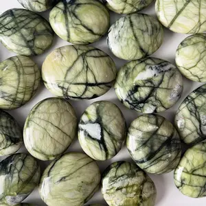 Serpentine in Matrix Palm Stone