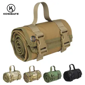 Outdoor tactical single folding single soldier moisture-proof mat shooting mat outdoor camping camping floor mat portable lunch break mat