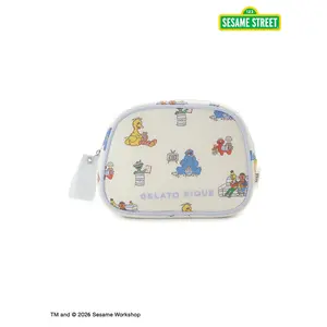 [SESAME STREET] All-over Print Pouch