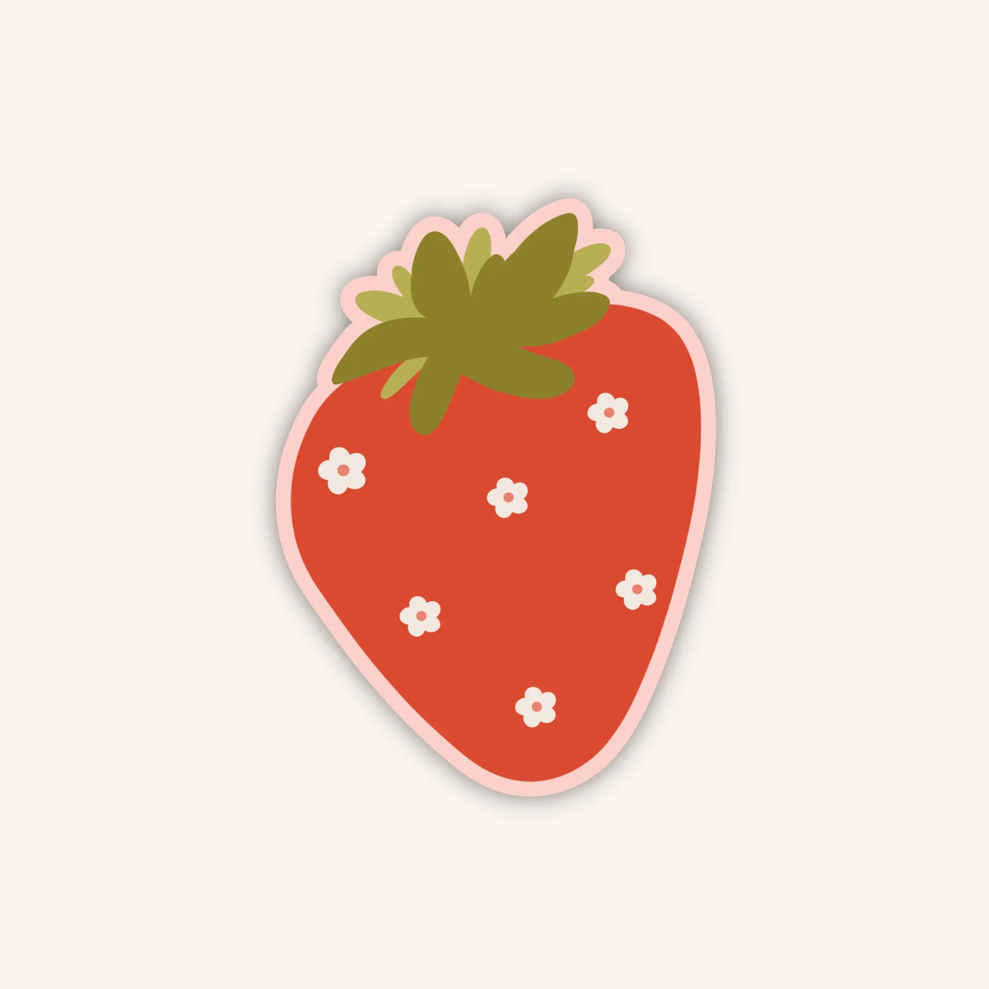 Strawberry Sticker