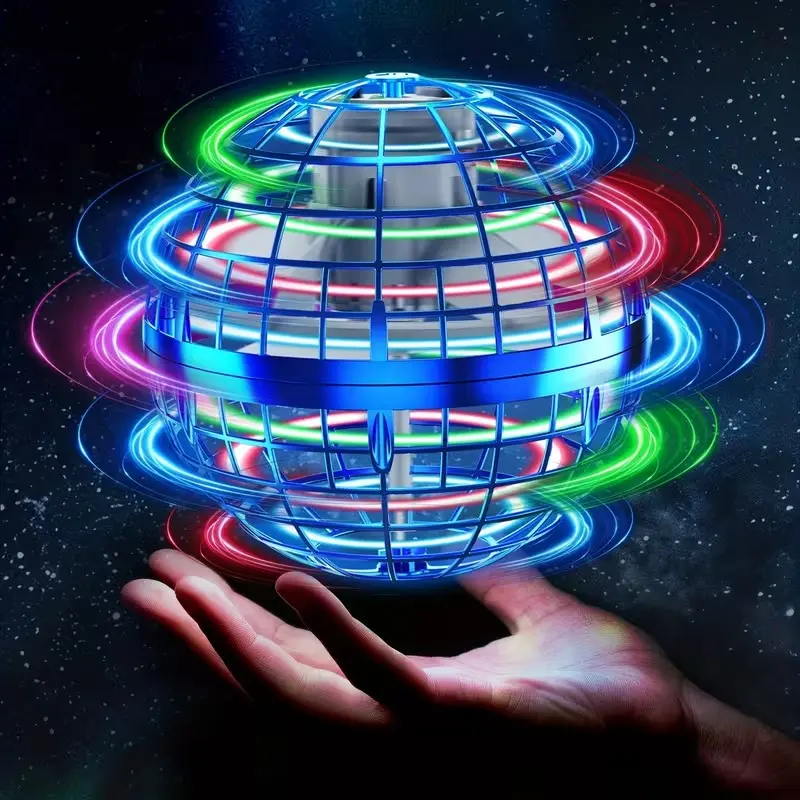 Hand-Controlled Suspended Gyro Toy, Mini Flying Top Kids Toy, Cool Outdoor Gift, Indoor/outdoor Flight Toy, Stress Relief Toy, Sensor Gyro Spinner, Flying Ball, Space Fly Ball