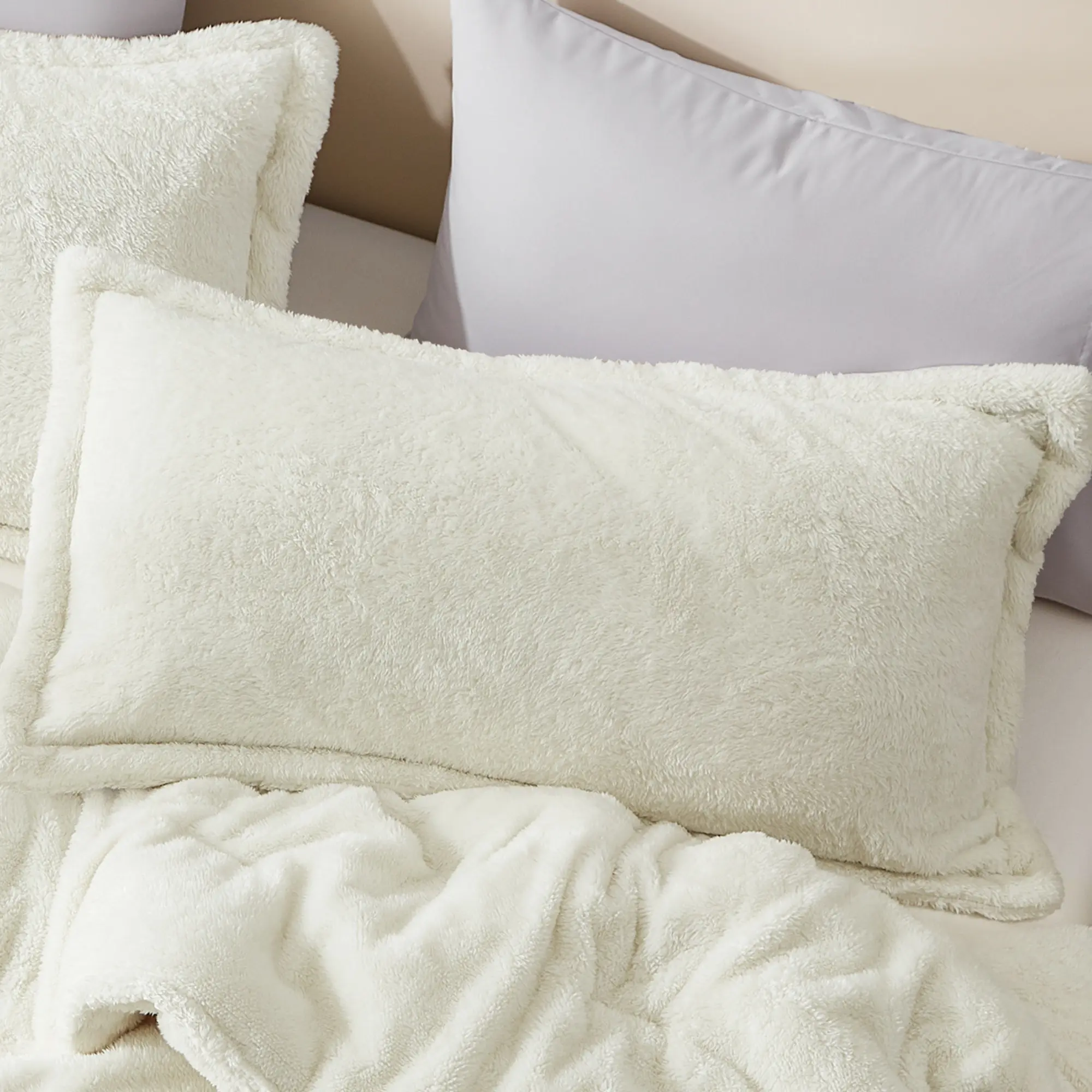 Coma Inducer Single Pillow Sham - The Original Plush - Stalactite Cream