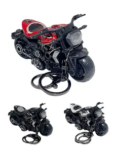 1pc Acrylic Keychain, 2D Flat Couple Motorcycle Design Keychain, Fashionable Jewelry, Ideal Gift For Motorcycle Lovers, Ideal For Key Storage, Suitable For Backpacks, Keys, Car Decoration