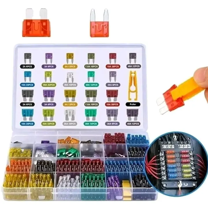 306PCS Car Fuses Assortment Kit, Fuses Automotive Kit Indudes Mini & Low Profile Mini & Standard Fuse for (35A,30A,25A,20A,15A,10A,7.5A,5A,2A),Fusibles para Carro with Circuit Tester