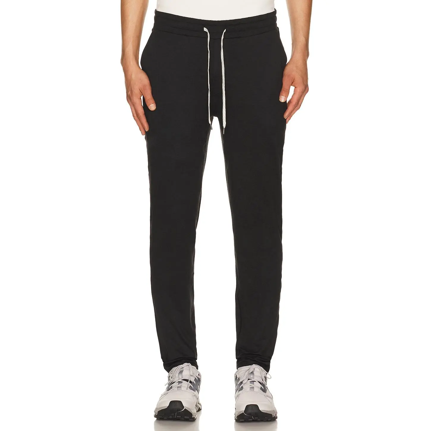 Vuori Ponto Performance 30" Pant in Black Heather