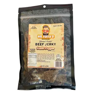 Mr. YuYu's Brisket Beef Jerky Garlic Pepper Mr. YuYu's Brisket Beef Jerky Garlic Pepper