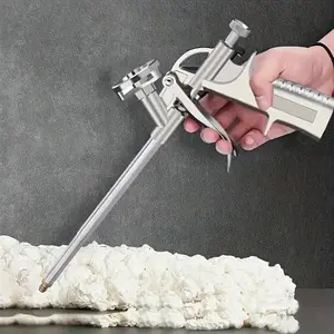 Professional Foam Dispensing Caulking Gun Tool for Home Renovation, Durable Metal Pump for Efficient Glue Application, Precise Sealing with No Electricity Required