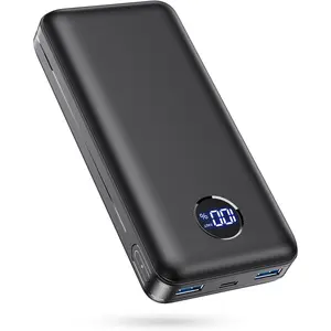 Portable Charger 40000mah Power Bank, USB-C (22.5W) Fast Charging Battery Pack Portable Phone Charger for iPhone 15/14/13 Series, Android Samsung Galaxy, for Travel Camping - Black