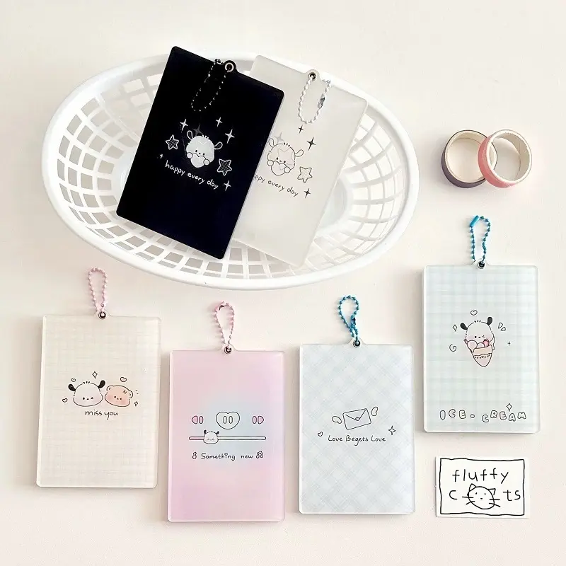 Kpop Photocard Holder Keychain