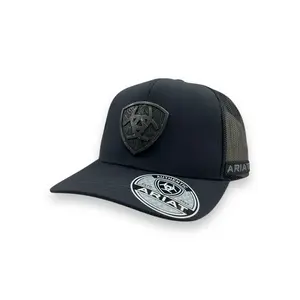Ariat Metal Shield Logo Hat - Black