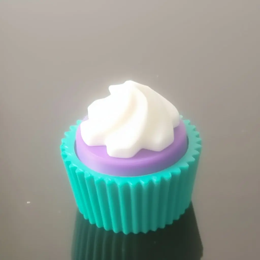 Cupcake Clicker Keychain (2 Pack)
