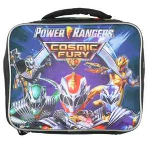 Power Rangers Lunch Box Cosmic Fury Insulated Tote Bag 10"