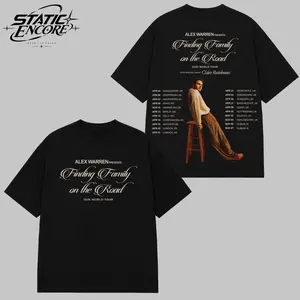 Alex Warren You'll Be Alright Kid Album T-Shirt, Finding Family on the Road 2026 World Tour Merch, Little Orphan Alex Graphic Tee, Singer Songwriter Fan Shirt