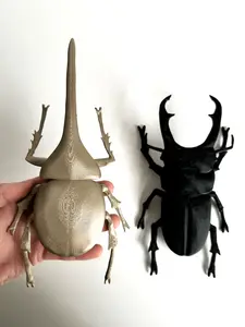 Giant Beetles: 3D Printed Hercules Beetle & Stag Beetle