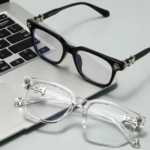 Classic Flat Lenses Glasses, Lightweight Durable Glasses, Elegant High Intelligence Style, Unisex Tr Durable Frame, Ultra-Light Perfect for Work & Daily Use, Square Frames