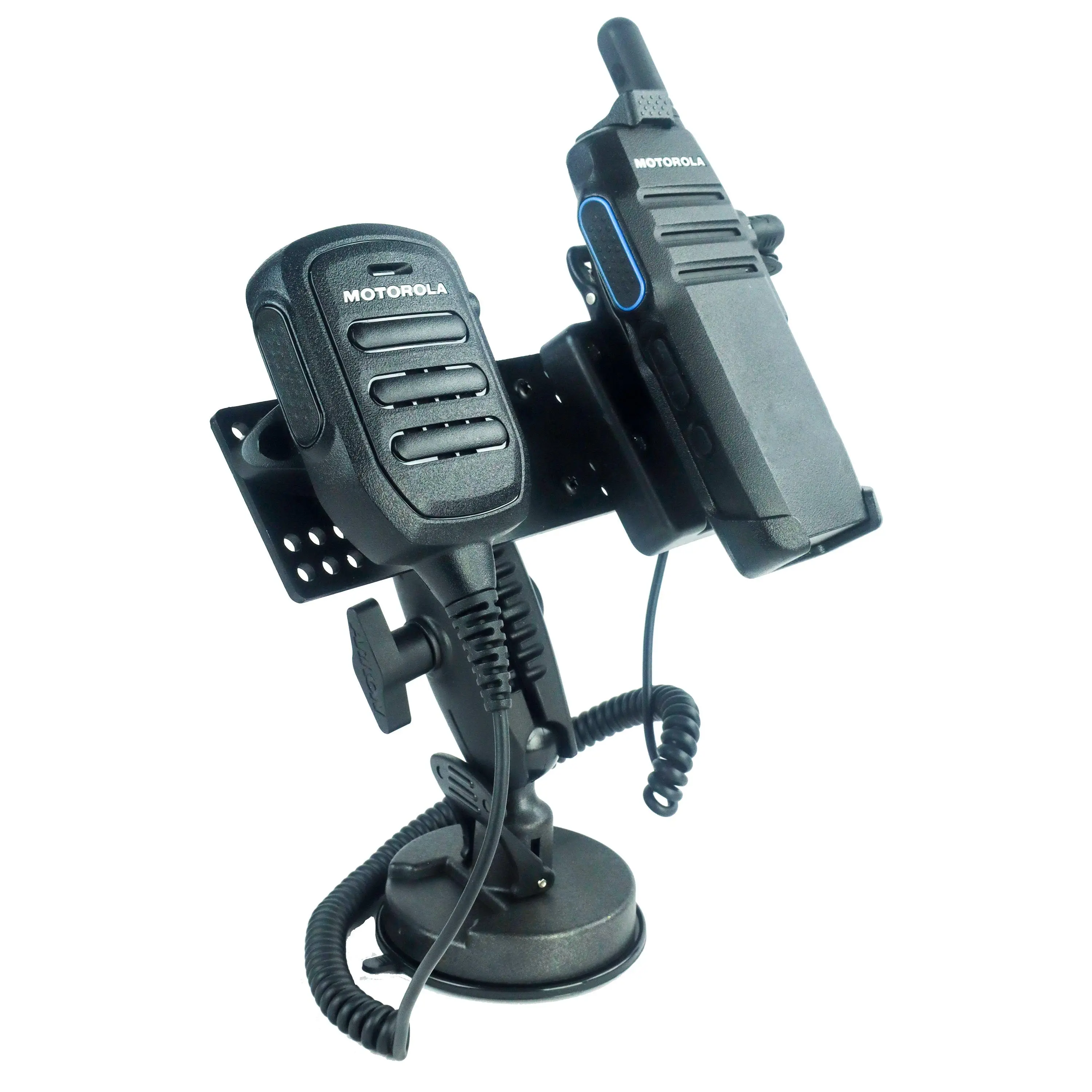 Industrial Fleet Windshield Suction Cup Mount For Motorola Wave TLK110 TLK100 And SL300