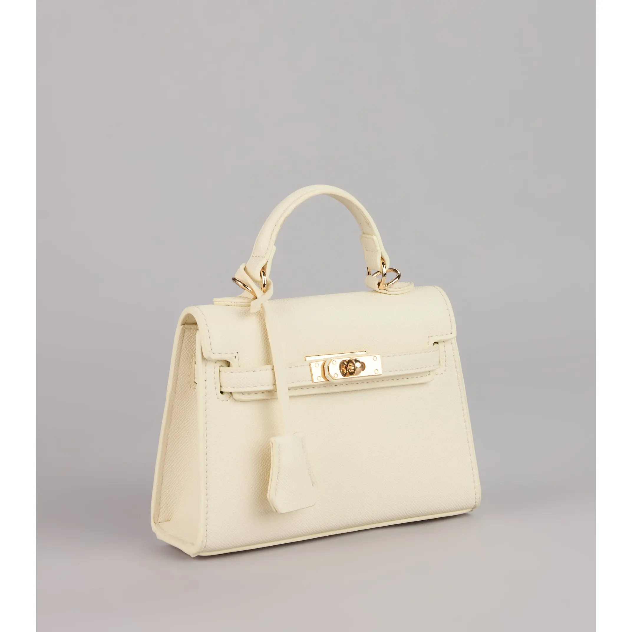Little Luxe Twist Lock Mini Satchel Bag Little Luxe Twist Lock Mini Satchel Bag