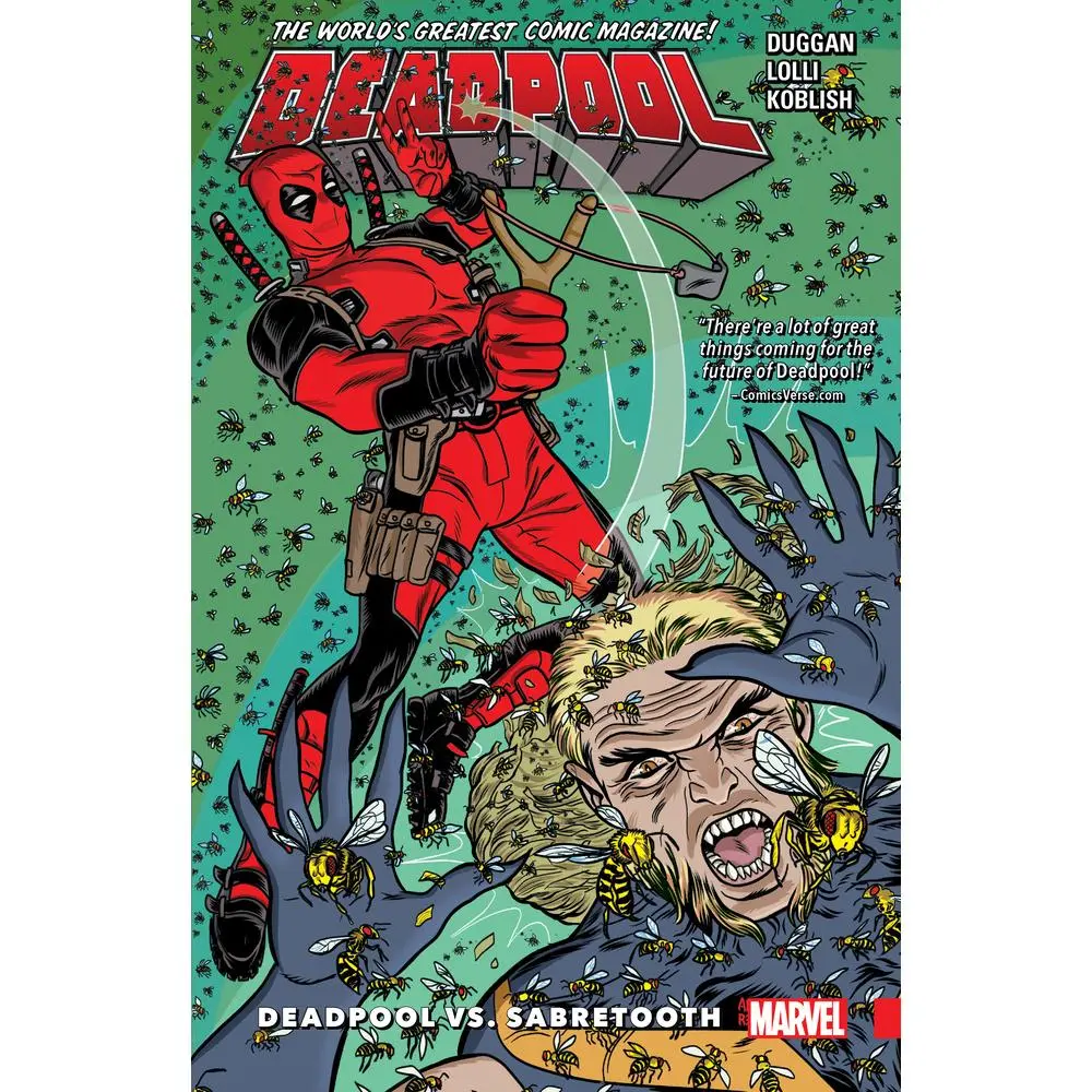 USED-Deadpool: World's Greatest Vol. 3 - Deadpool vs. Sabretooth by Duggan, Gerry (Paperback)