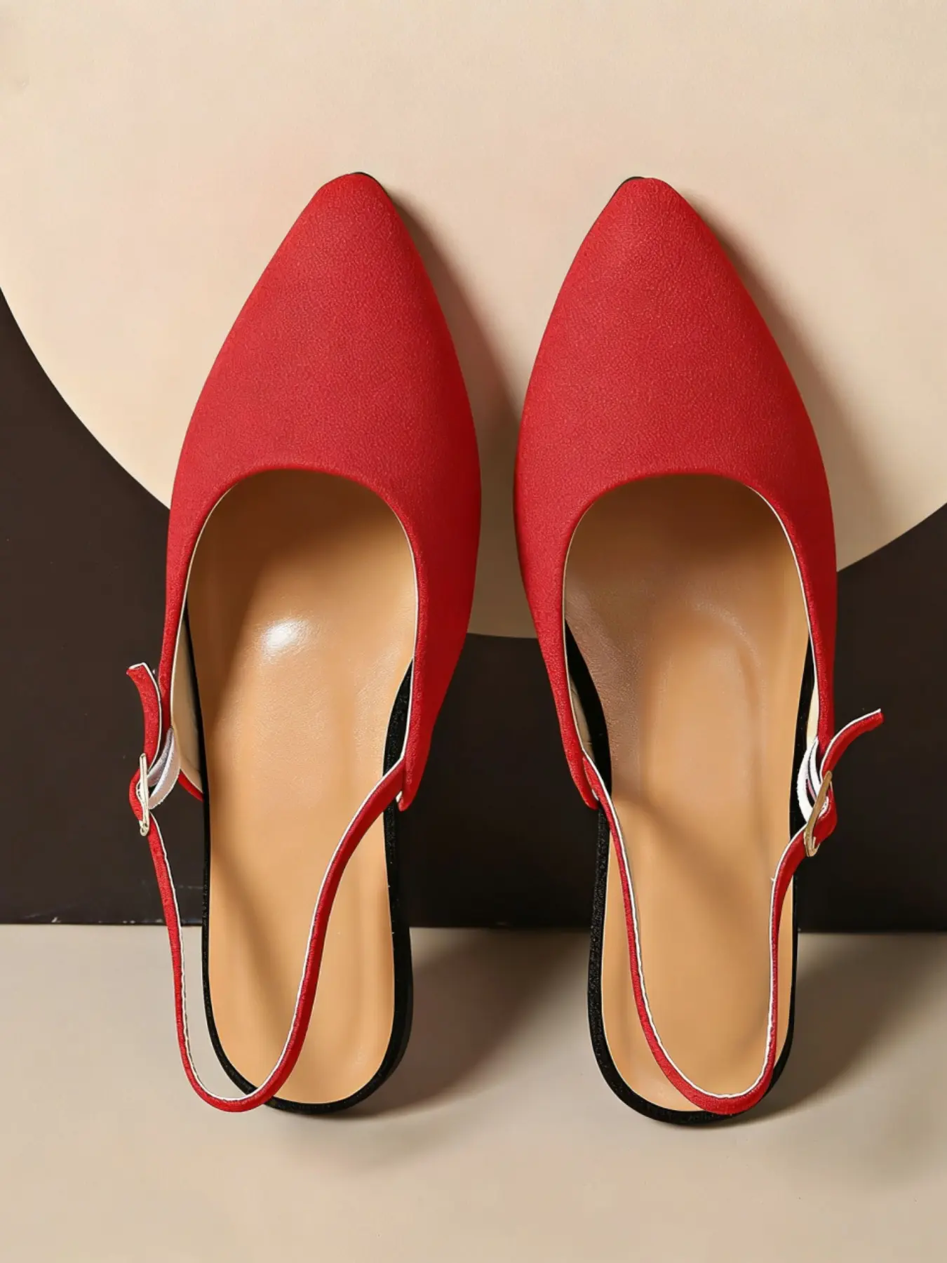 Women's New Flat Heel Single Shoe, Plain Color Simple Open Back Comfortable, Perfect for Party Wedding Evening Beach Travel Footwear Backless Mule Shoes