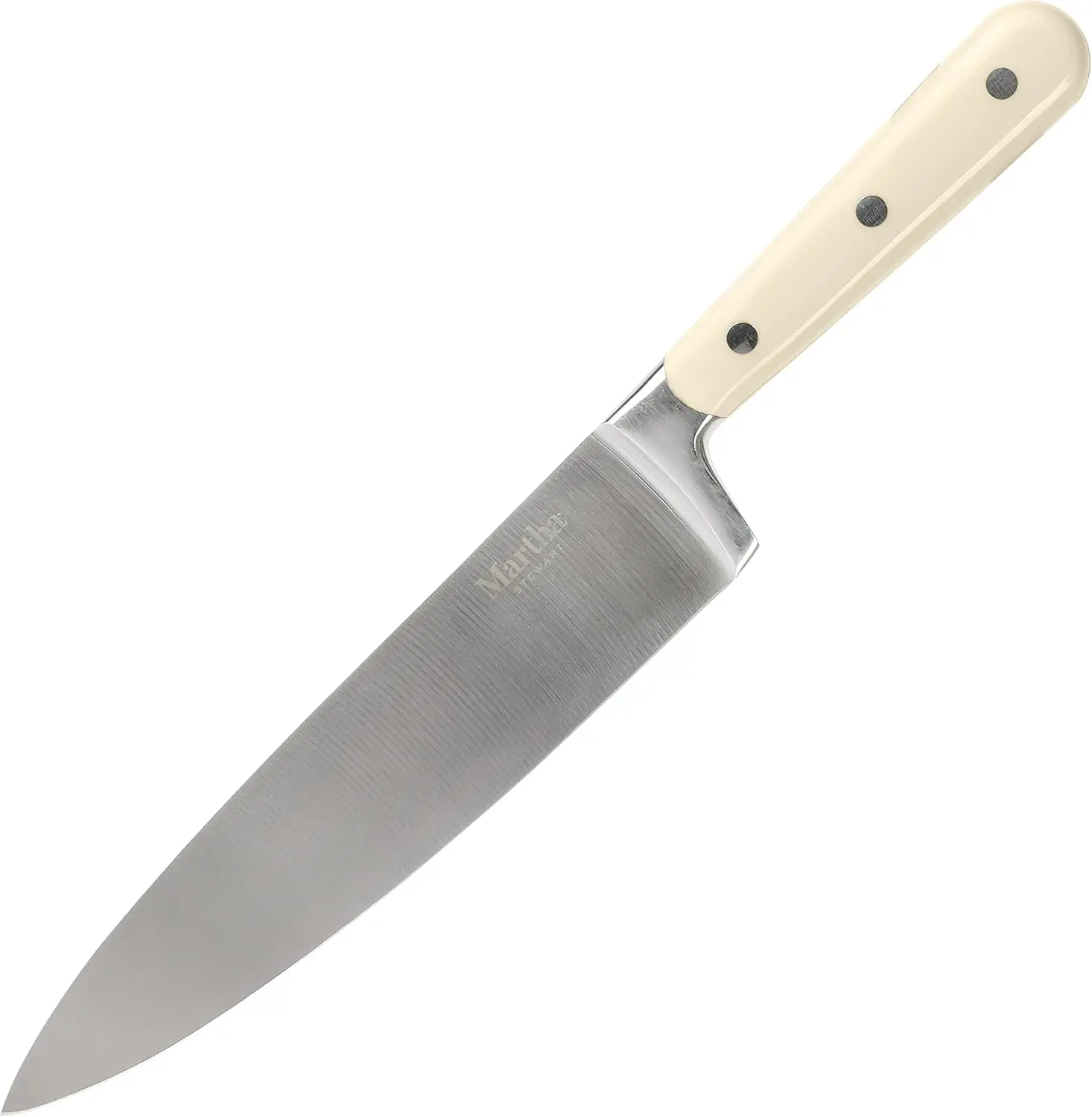 8 Inch Forged Triple Riveted Stainless Steel Chef Knife - Linen
