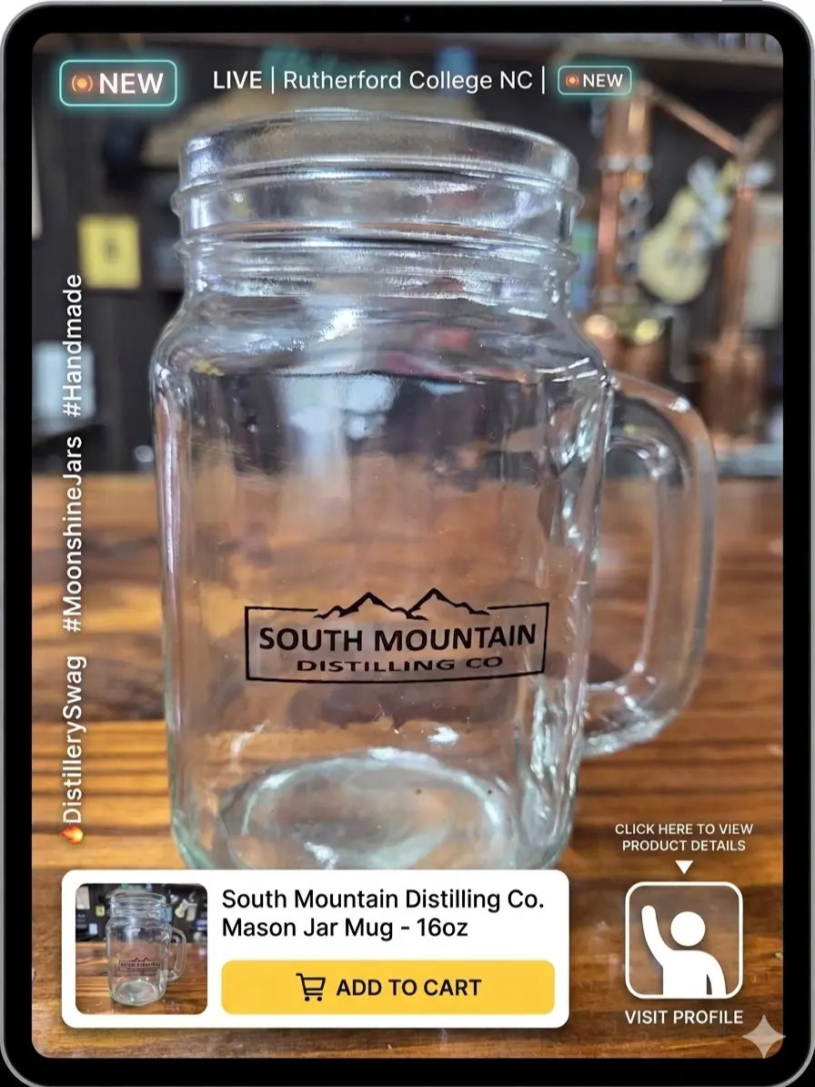 South Mountain Distilling Co. Mason Jar Mug