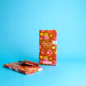 Berry Me in Milk - Milk Chocolate with Raspberry Creme Bar by lil sweet treat