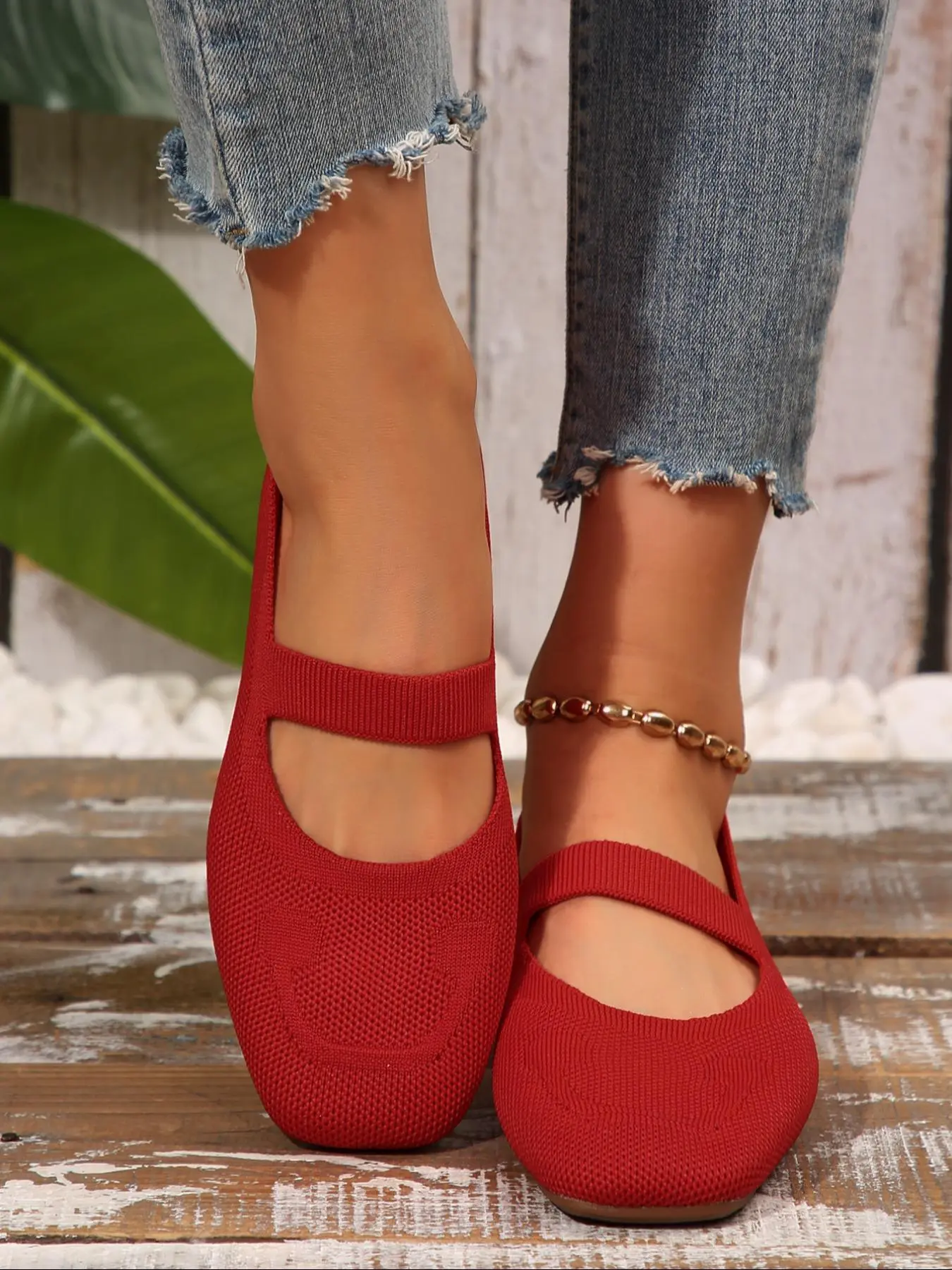 Women's Fashionable Flat Shoes, Soft Sole Flats, Casual Comfortable Non-slip Shoes for Daily Wear, Lightweight Breathable Women's Shoes for Outdoor, Soft Soled Shoes, Casual Flat Footwear