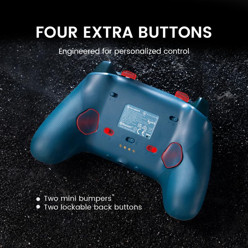 Four Remappable Buttons